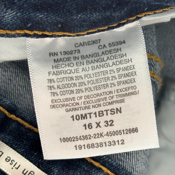 Wrangler Women Jeans High Rise Bold Boot Bootcut Dark Wash 16x32 Tall Long L283 - Picture 12 of 13